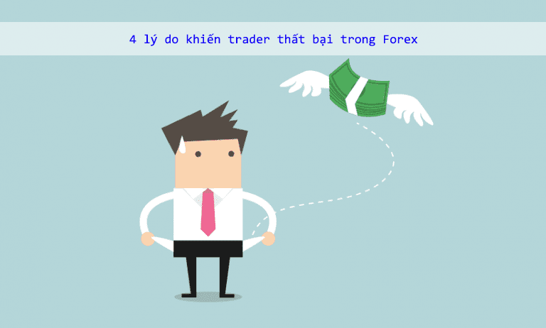 4 lý do khiến trader thất bại trong Forex